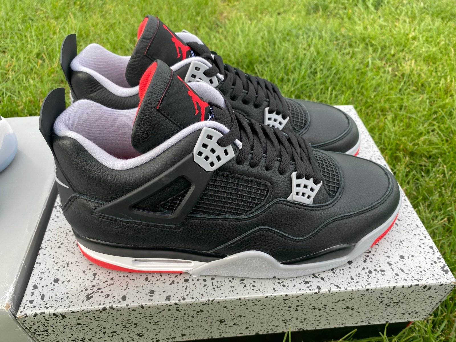 Size 12 air Jordan 4 bred reimagined new