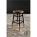 Emery dipped gold leaf counter, height, barstool, black – gold Dash safavieh
