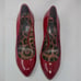 Dolce and Gabbana Red Patent Leather Pumps