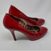 Dolce and Gabbana Red Patent Leather Pumps
