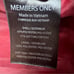 Members Only Men Iconic Racer Jacket Size XL 7C-1000 Bomber Dk Red Jacket