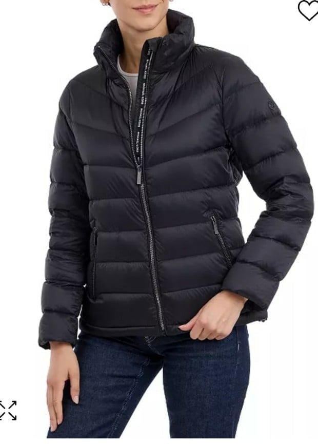 NWT Michael Kors Packable Downs Coat - Small Womens
