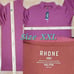 NWT Rhone commuter 1/4 zip long sleeve knit pullover sweater new maroon marle