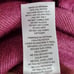 NWT Rhone commuter 1/4 zip long sleeve knit pullover sweater new maroon marle