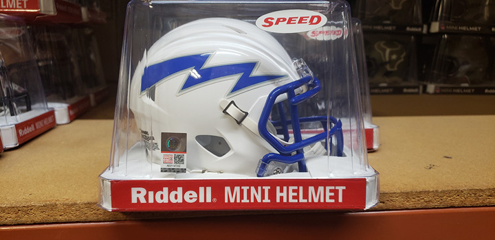 AIR FORCE FALCONS NEW RIDDELL MINI HELMET IN PACKAGE