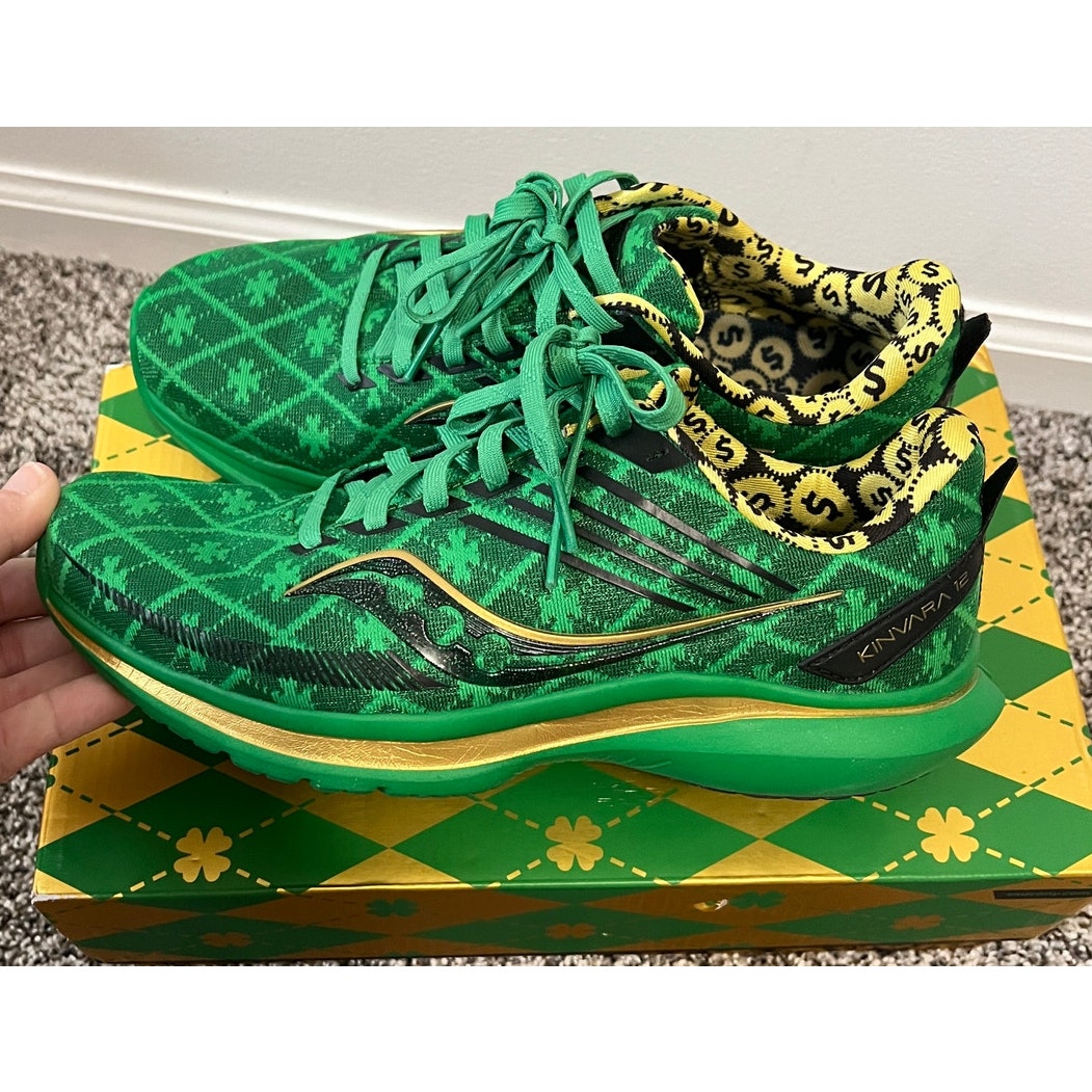 Saucony Shamrock kinvara 12 women's 8.5 Brand new, limited release