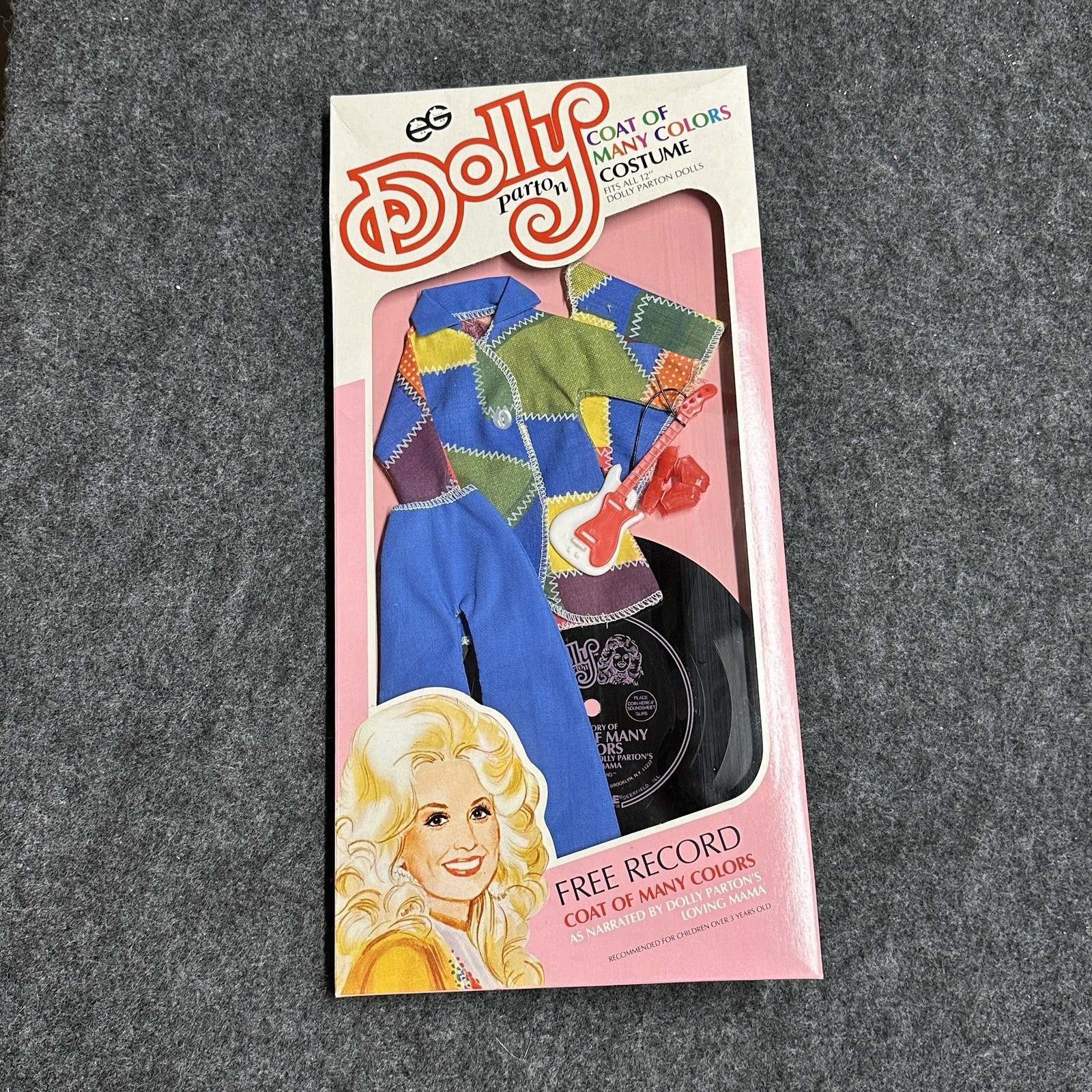 Dolly Parton Doll Clothes Coat of Many Colors Costume
