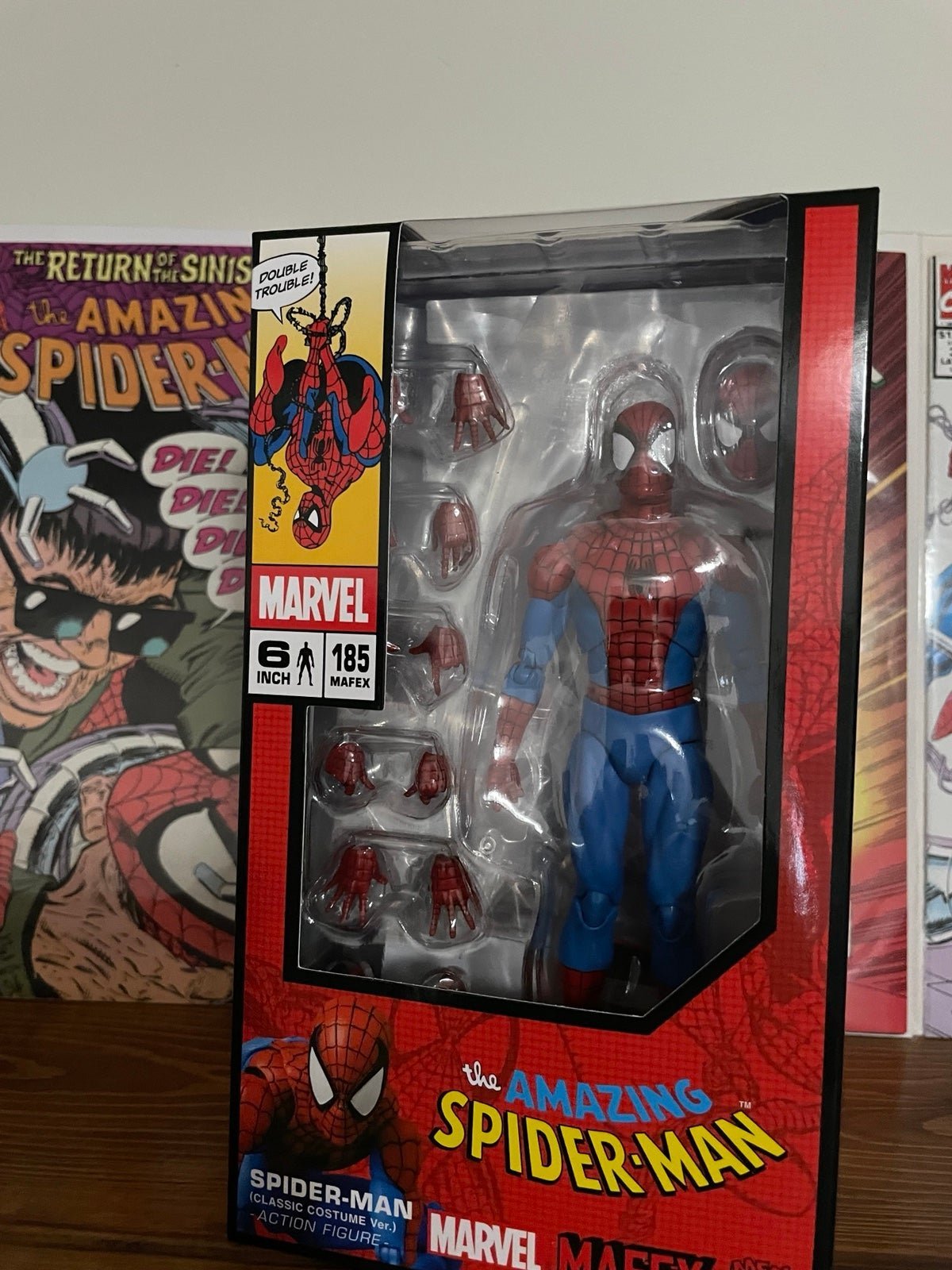 Mafex 185 The Amazing Spiderman (Comic Version)
