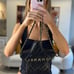CHANEL BEAUTY MAKEUP BAG CROSSBODY CHAIN BLACK CC