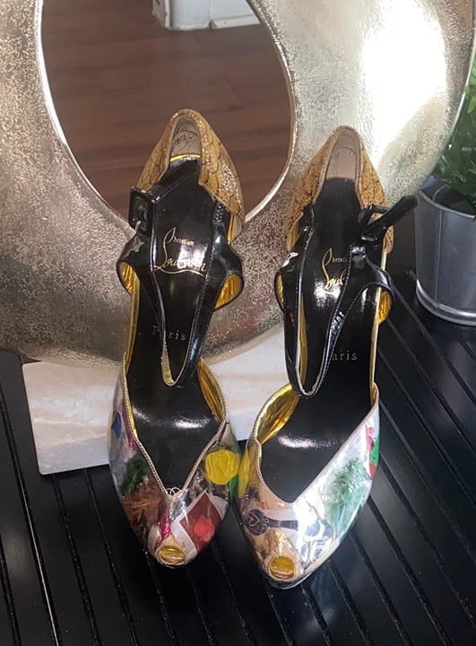 Christian Louboutin: trash pump