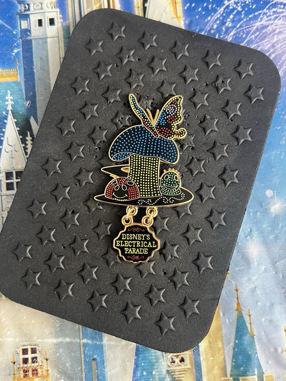 Disney Parks Pin Electrical Parade Alice In Wonderland Ladybug Caterpillar