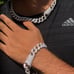 Men’s Miami Cuban 14k White Gold Finish