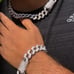 Men’s Miami Cuban 14k White Gold Finish
