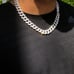 Men’s Miami Cuban 14k White Gold Finish