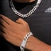 Men’s Miami Cuban 14k White Gold Finish