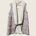 Anthropologie Hei Hei Tapestry Sherpa Vest Size Small