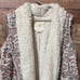 Anthropologie Hei Hei Tapestry Sherpa Vest Size Small