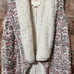 Anthropologie Hei Hei Tapestry Sherpa Vest Size Small