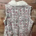 Anthropologie Hei Hei Tapestry Sherpa Vest Size Small
