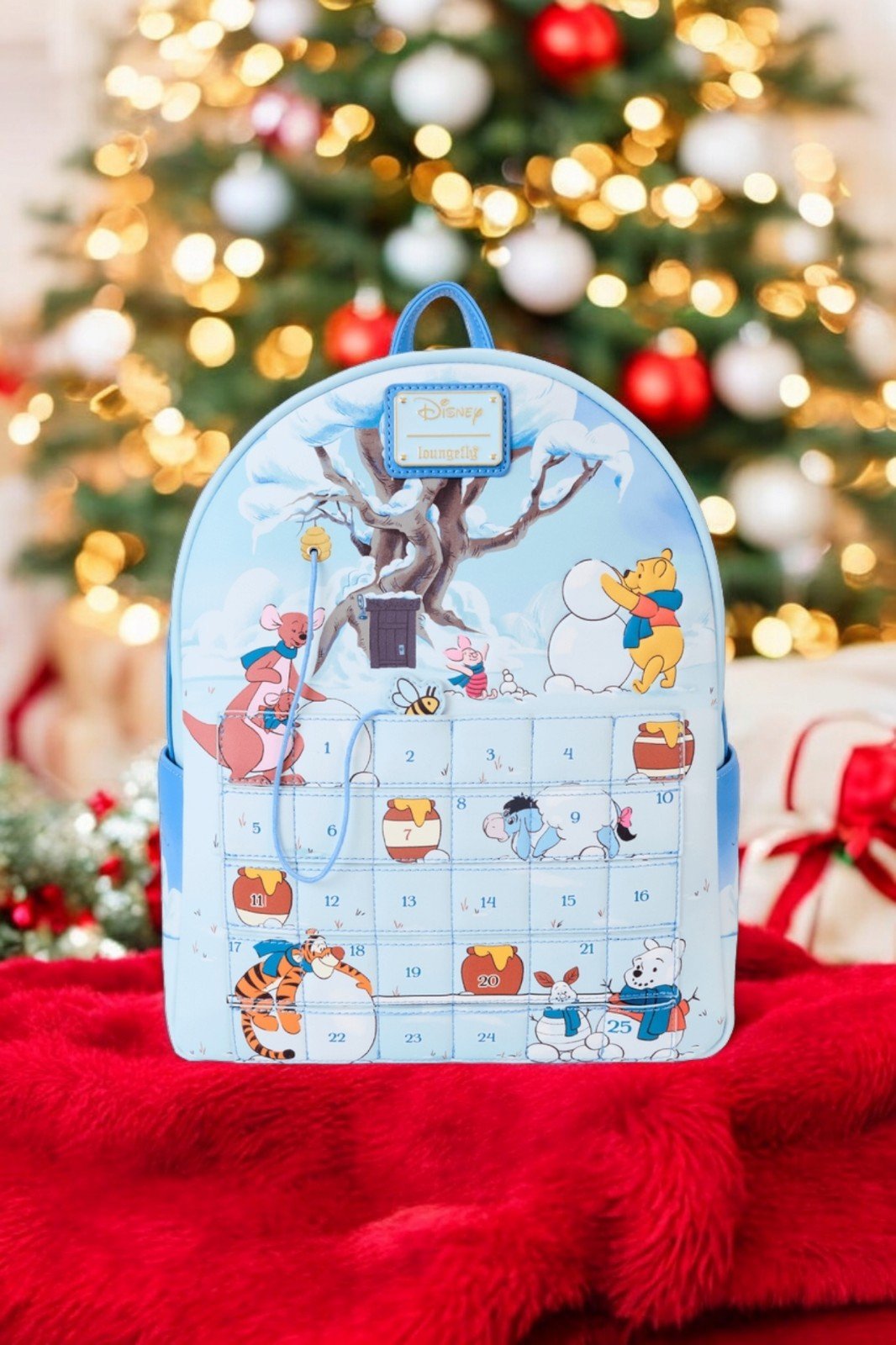 Loungefly Exclusive Disney Winnie the Pooh and Friends Advent Calendar Backpack