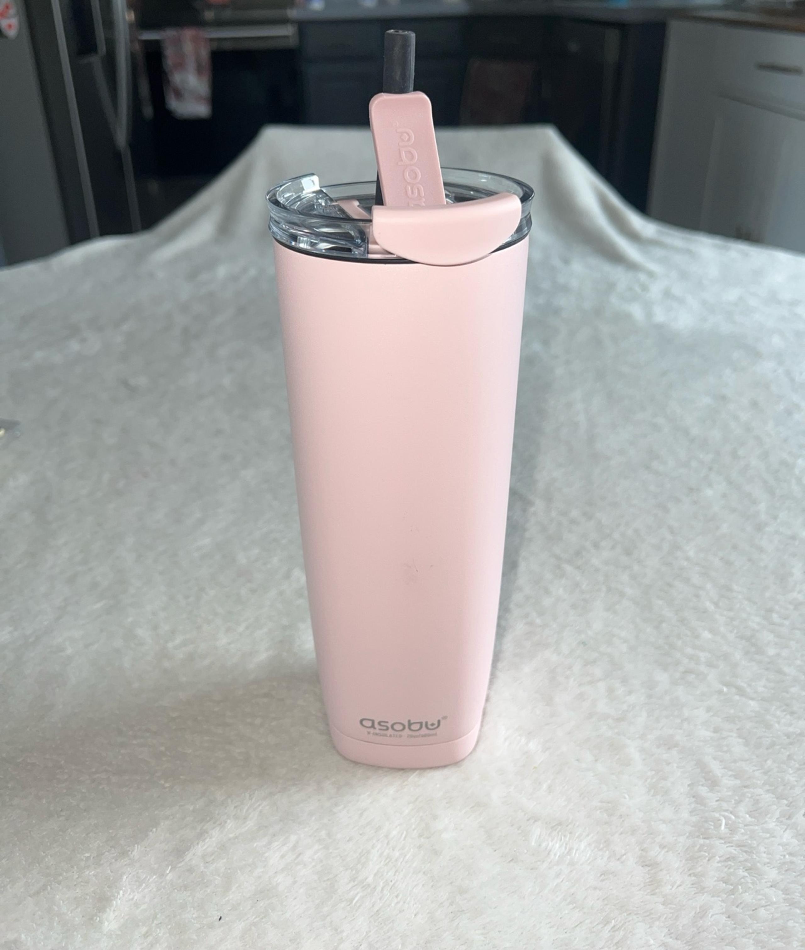 Asobu water bottle - light pink