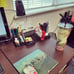 Desk Organizers and Accessories, Office Supplies Desk Organizer with Pen Holder,