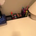 Desk Organizers and Accessories, Office Supplies Desk Organizer with Pen Holder,