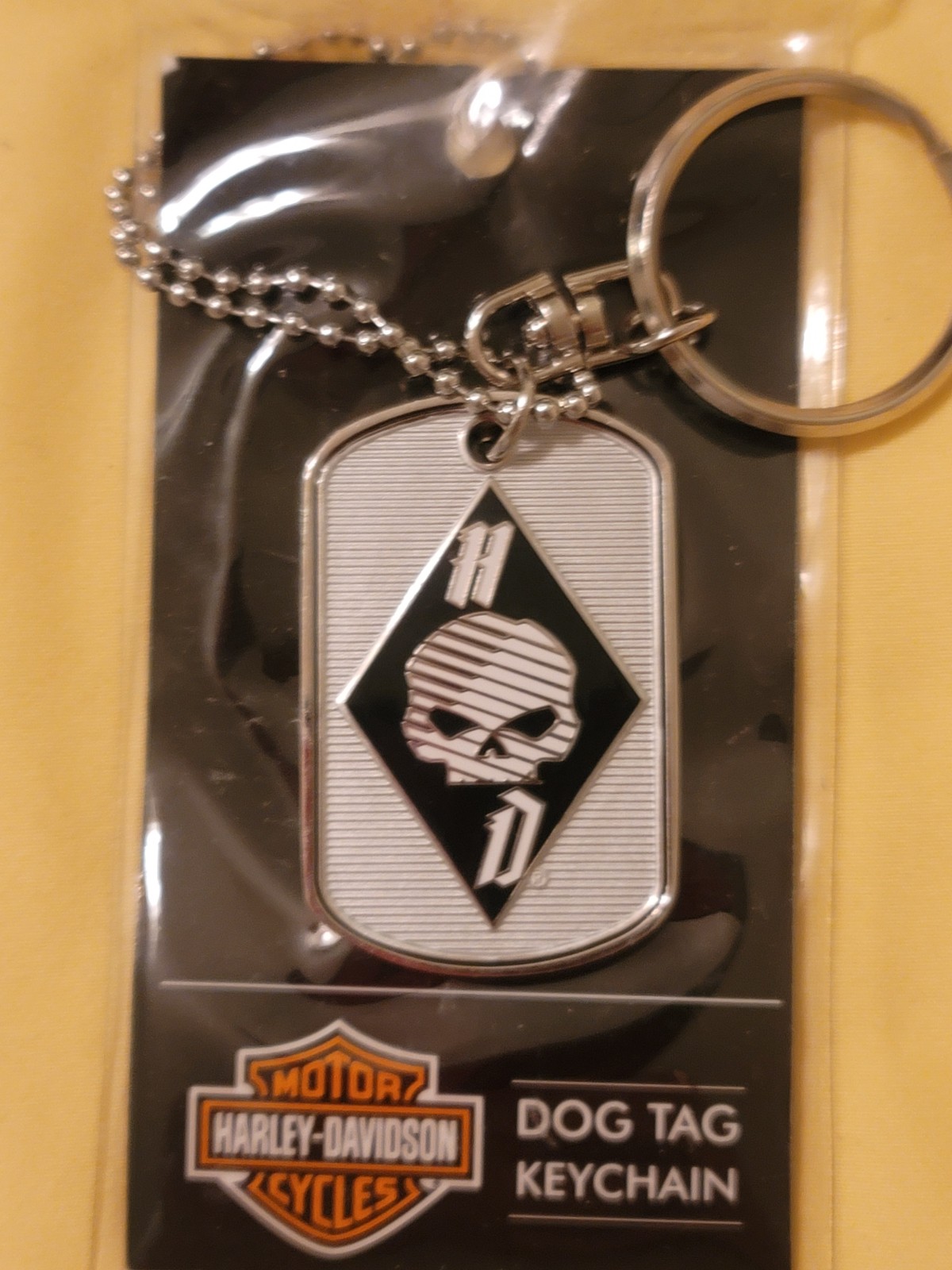 Harley-Davidson Dog Tag/Keychain