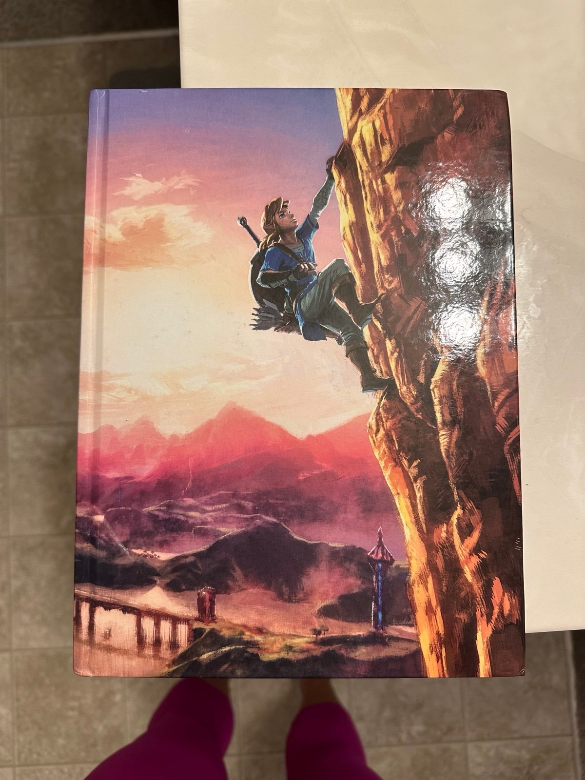 Zelda breath of the Wild Official Guide Collector Edition