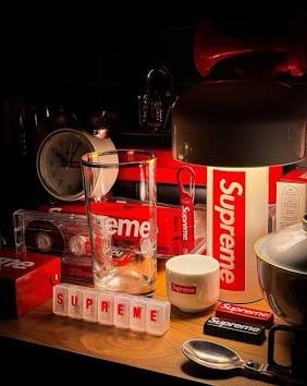 Supreme x FLOS Bellhop Lamp White