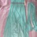 teal mint green prom dress