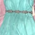 teal mint green prom dress