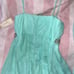 teal mint green prom dress