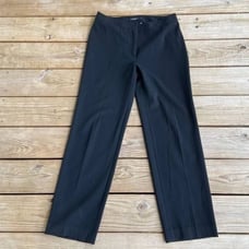 Weekend MaxMara Black Trouser Dress Pants Size 10