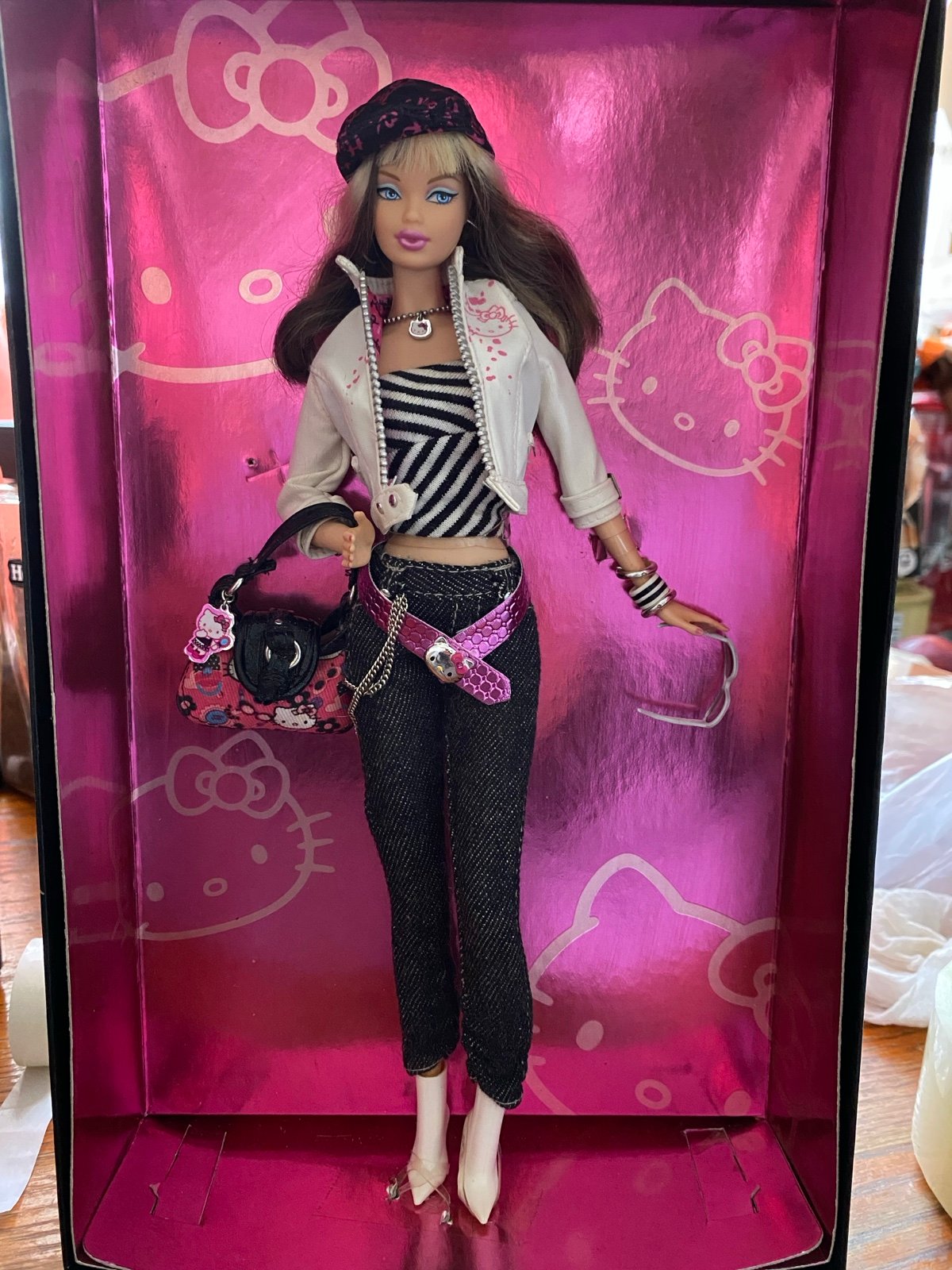 Mattel 2007 Barbie Pink Label Collector HELLO KITTY Barbie