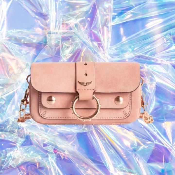 Zadig & Voltaire Kate Moss Wallet Suede Bag