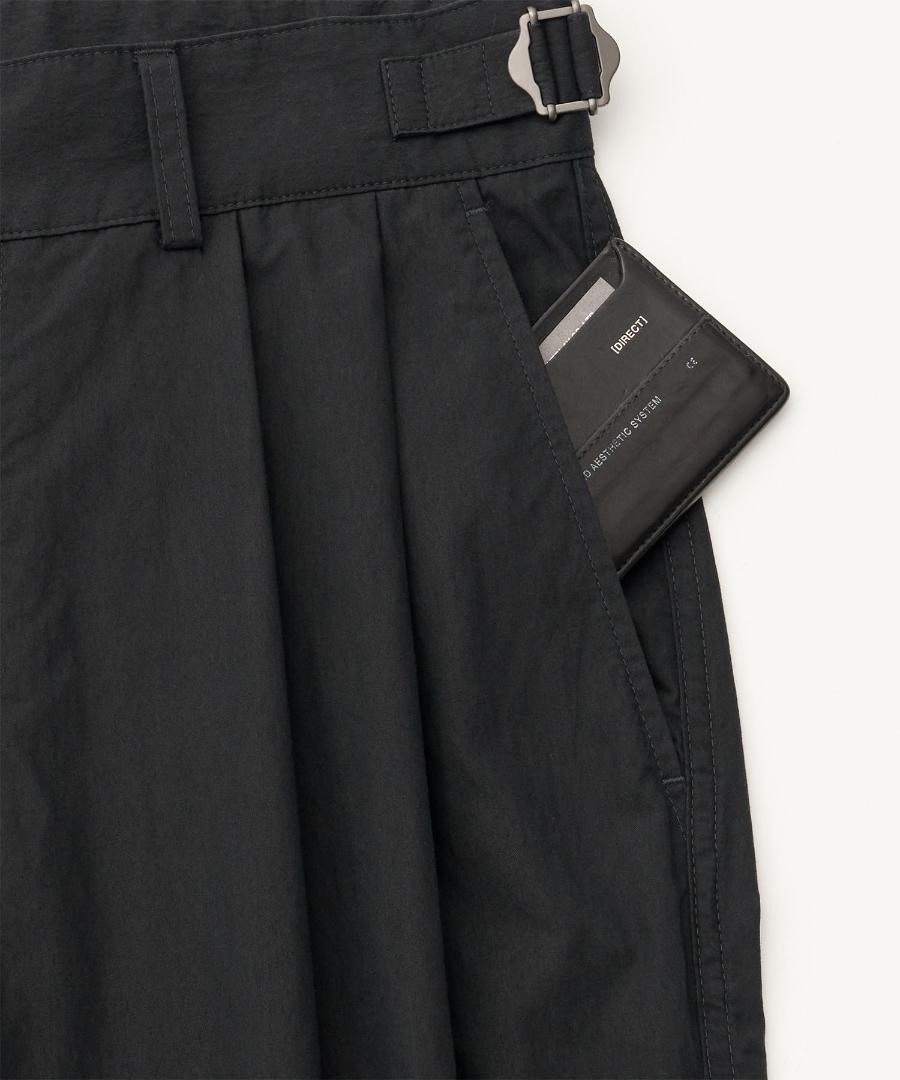 Santiago Officer Pants in Almost Black