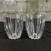 Omega by Waterford - Two Cut Crystal Double Old Fashioned Glasses