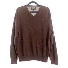 Nordstrom Vneck Merino Wool Sweater L