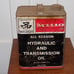 Vintage Massey-Ferguson Hydraulic Transmission Fluid 2 Gallon Empty Can