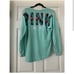 VICTORIA’S SECRET PINK TEAL SWEATSHIRT SMALL