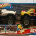 Monster Jam 30th Rev Tredz Monster Mutt Dalmatian & Black Stallion 1:43 Trucks