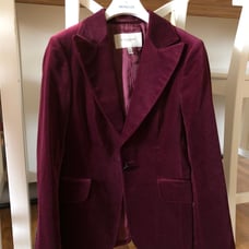 Burberry velvet jacket