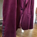 Burberry velvet jacket