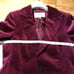 Burberry velvet jacket