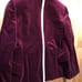 Burberry velvet jacket