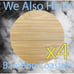 Corn Stemless Wine Glasses x4 Premium 15 Oz Personalize Farm Cob Stalk NEW