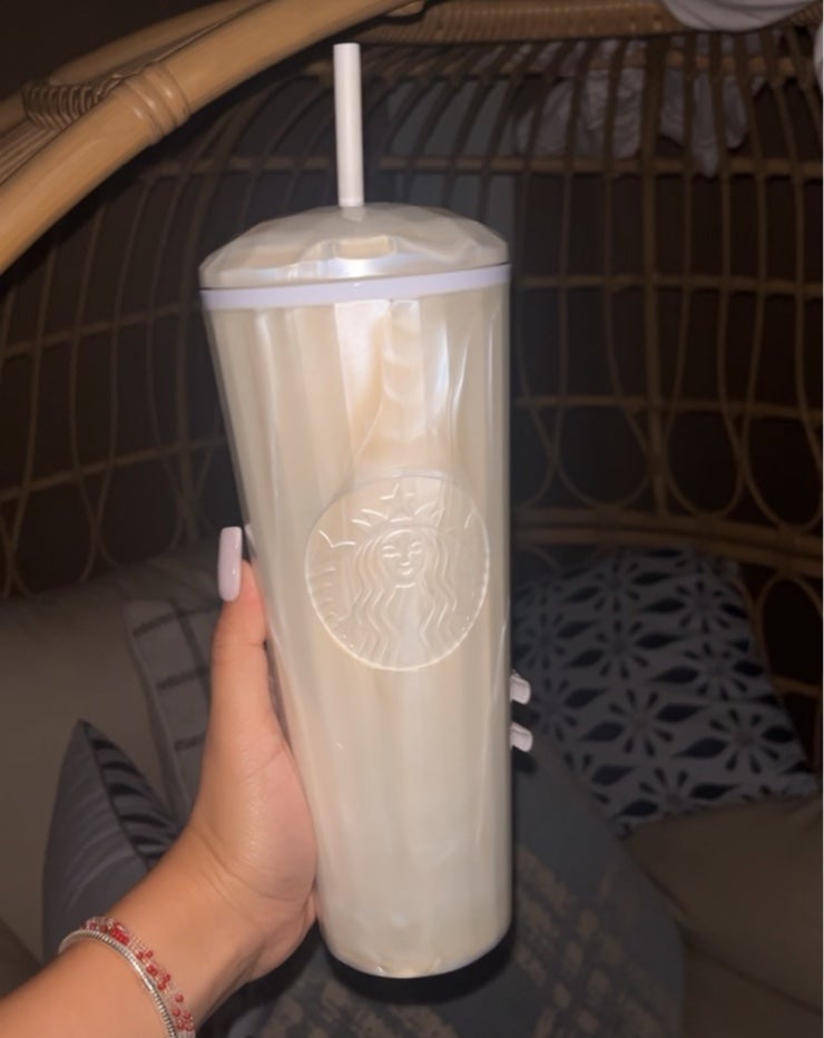 Starbucks white dome Tumbler❤️