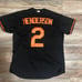 Baltimore Orioles Black Henderson Jersey