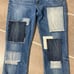 Hudson Elle Baby Boot Patchwork Jeans size 30X33
